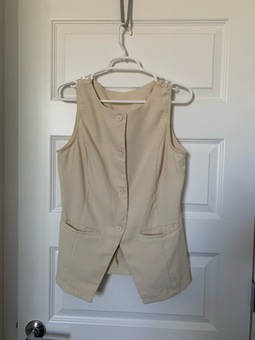 Cream 2 piece pants suit Size Medium
